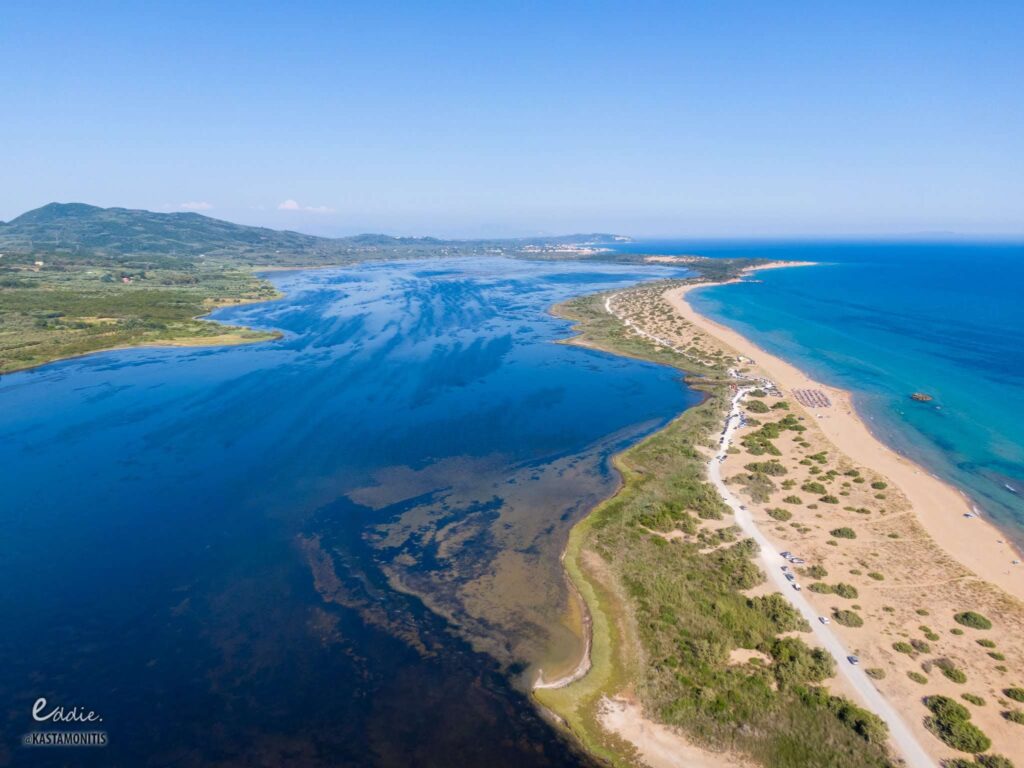issos beach corfu