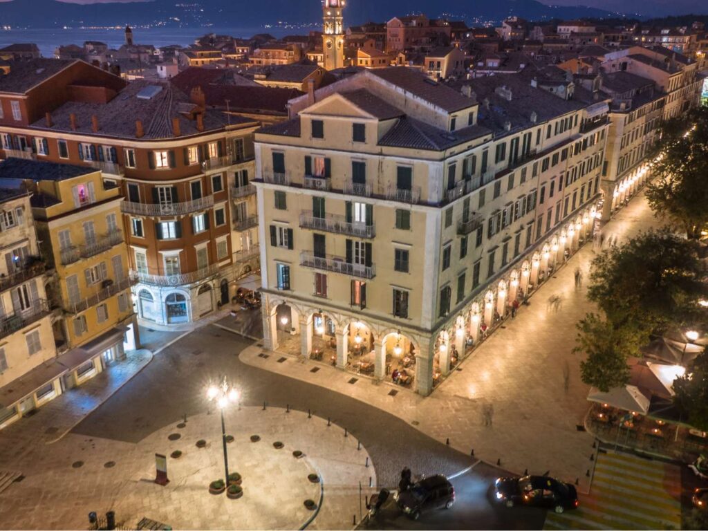 stablo corfu accommodation old town liston