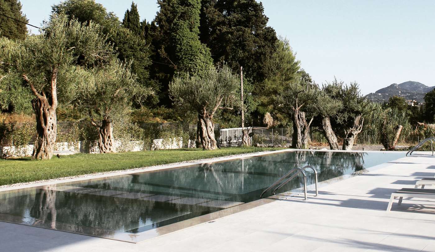 stablo residence corfu pool